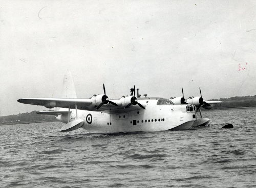 Short Sunderland at Rochester (copyright Robin Brooks)