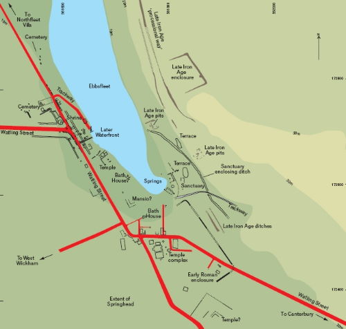 Springhead Roman religious centre