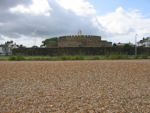 Deal Castle from the beach